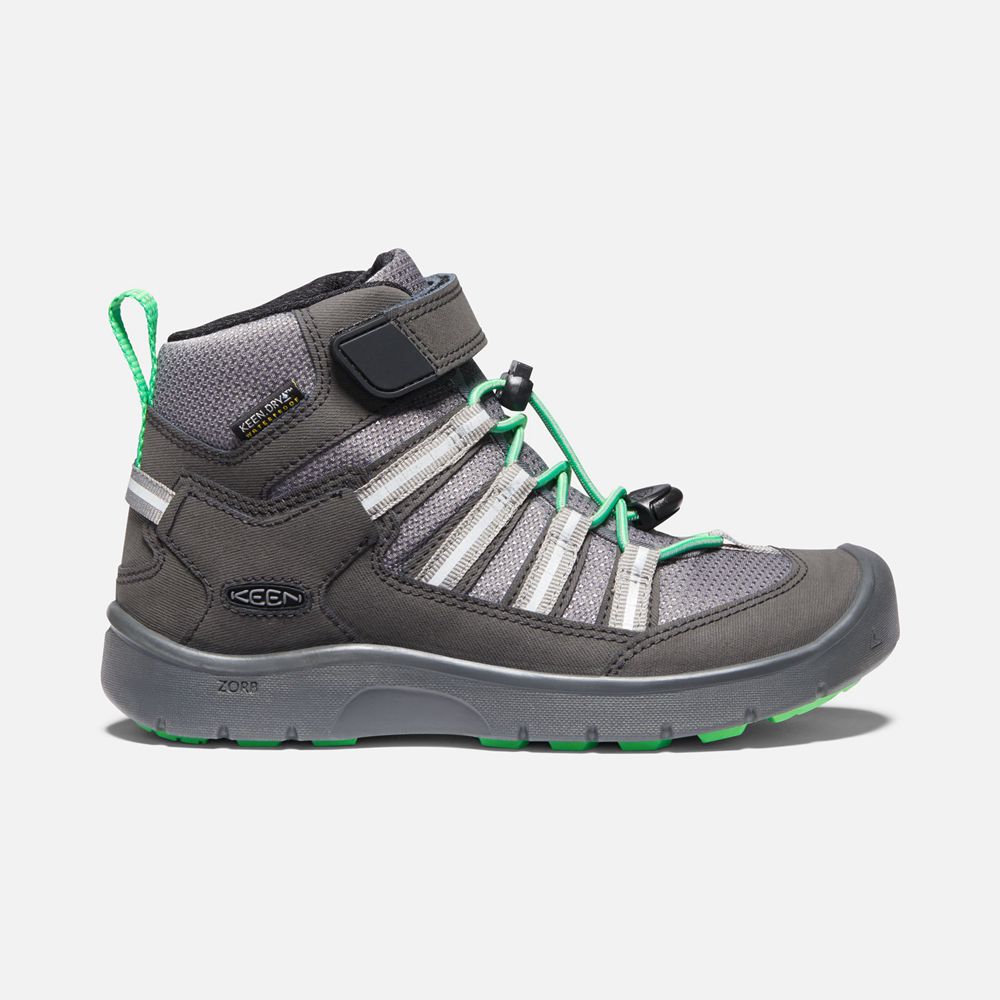 Keen Sneaker Bot Çocuk Gri/Yeşil - Hikeport Ii Sport Waterproof - Türkiye XMKY30591